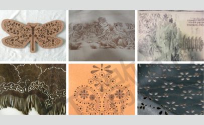 三工激光打标机在皮革冲孔雕花上的应用原理及优势介绍