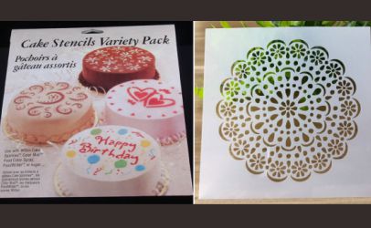 武汉三工激光打标机在蛋糕等食品喷花模镂空上的应用